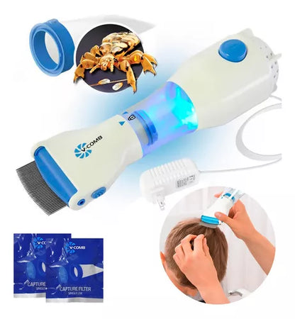 Aspiradora quita piojos liendras