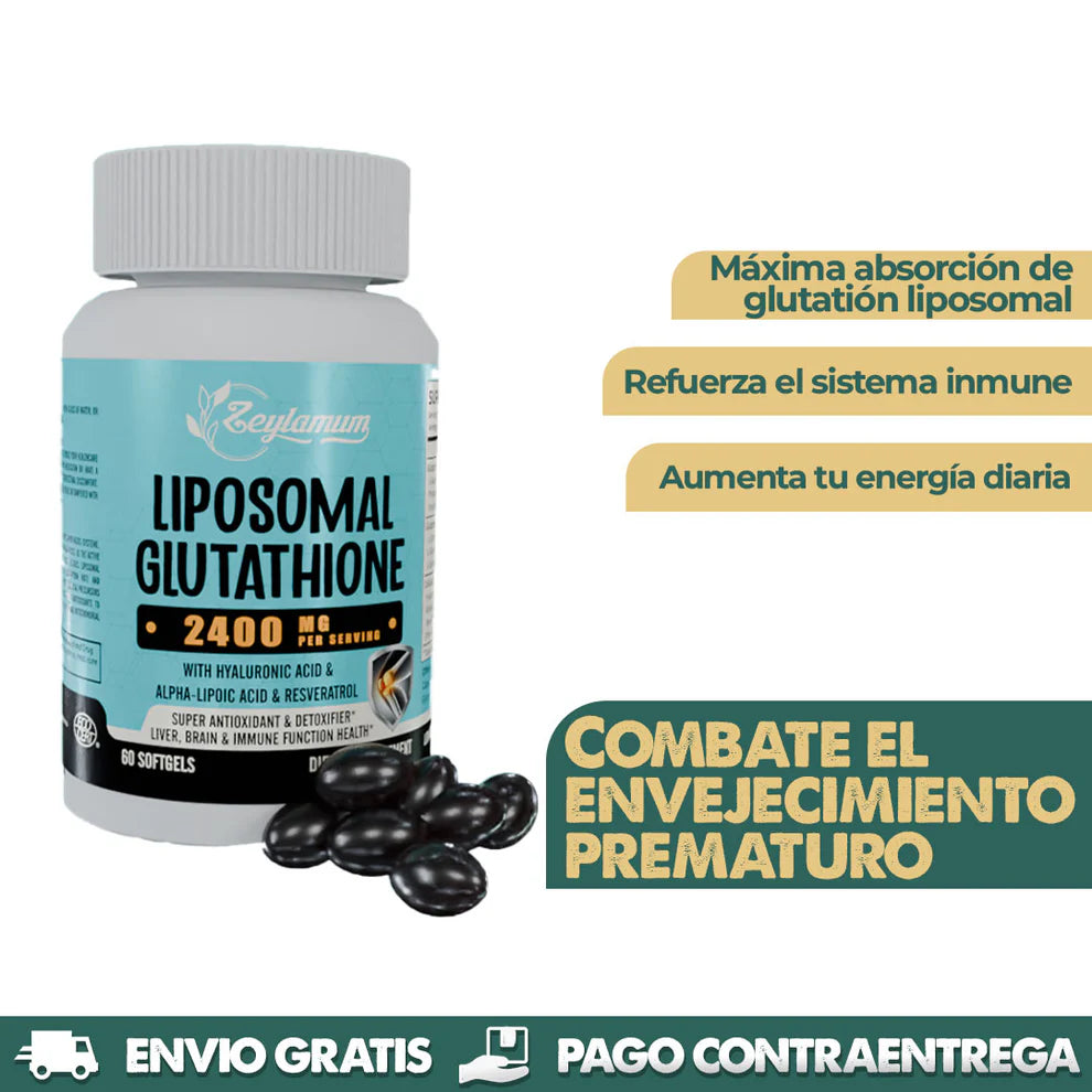 LIPOSOMAL GLUTATHIONE 60CAP BLANDA